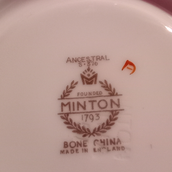 VTG Minton Ancestral Cup & Saucer - Picture 1 of 3